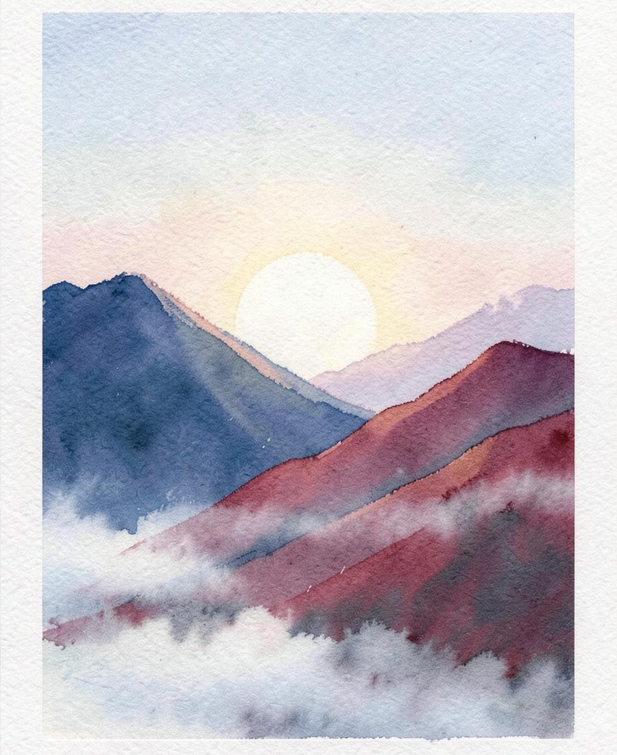 Painted panel for the Japan trip